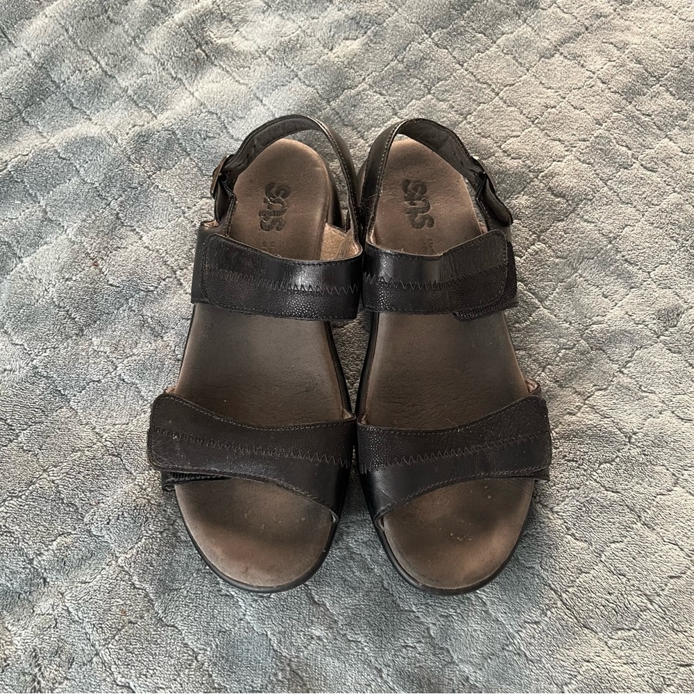 SAS Black‎ Women's Sandals 7